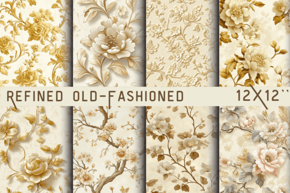 Download Refined Old-Fashioned Blossom Pattern - Premium Resources