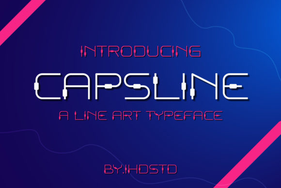 Download Capsline Display Typeface - Display typeface Collection