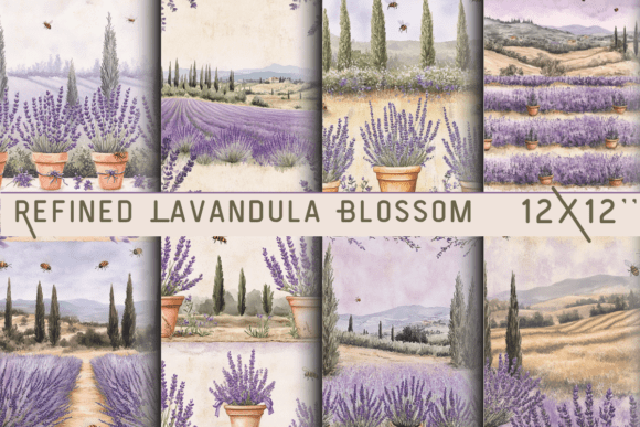 Download Refined Lavandula Blossom Sheet - Premium Resources