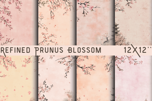 Download Refined Prunus Blossom Sheet - Refined Collection