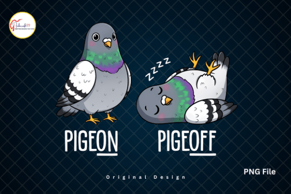 Download Funny Sleeping Pigeon Bird Lover Tshirt - Lover Collection