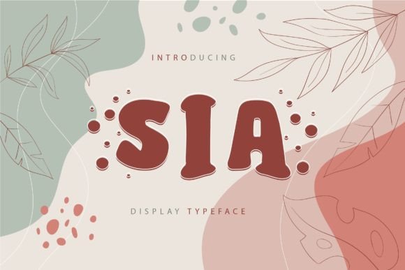 Download Sia | Display Typeface - Display typeface Collection
